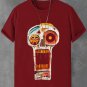 Men'sHalloween Fun Skull Graphic Print T-Shirt