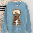 Women's Old Ways Won't Open New Doors Fitness Print Long Sleeve T-Shirt Thin Sweatshirt