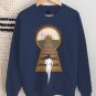 Women's Old Ways Won't Open New Doors Fitness Print Long Sleeve T-Shirt Thin Sweatshirt