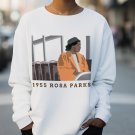 Women's Rosa Parks 1955 Equality Bus Art Print Long Sleeve T-Shirt Thin Sweatshirt