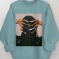 Women's Beautiful Braids And Nails Print Cotton Long Sleeve T-Shirt Thin Sweatshirt