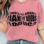 Women's Does This Shirt Make My Boobs Look Big Print Cotton Casual T-Shirt