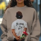 Women's Valentine's Day Floral You Deserve The Best Art Print Casual Sweatshirt