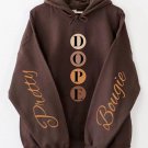 Women's Dope Pretty Bougie Print Cozy Hoodie