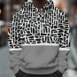 Men's Geometric Pattern Modern Art Print Casual Hoodie