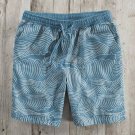 Men's Japanese Art Waves Pattern Casual Shorts