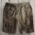 Men's Surreal Skull Horror Art Print Drawstring Shorts