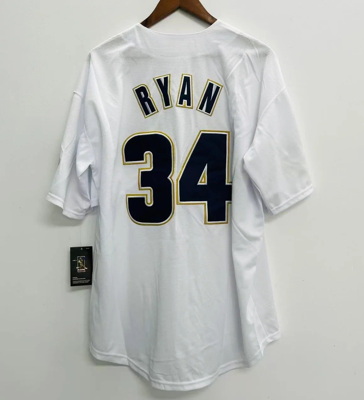 Nolan Ryan Houston Astros Official Baseball Jersey Mitchell & Ness