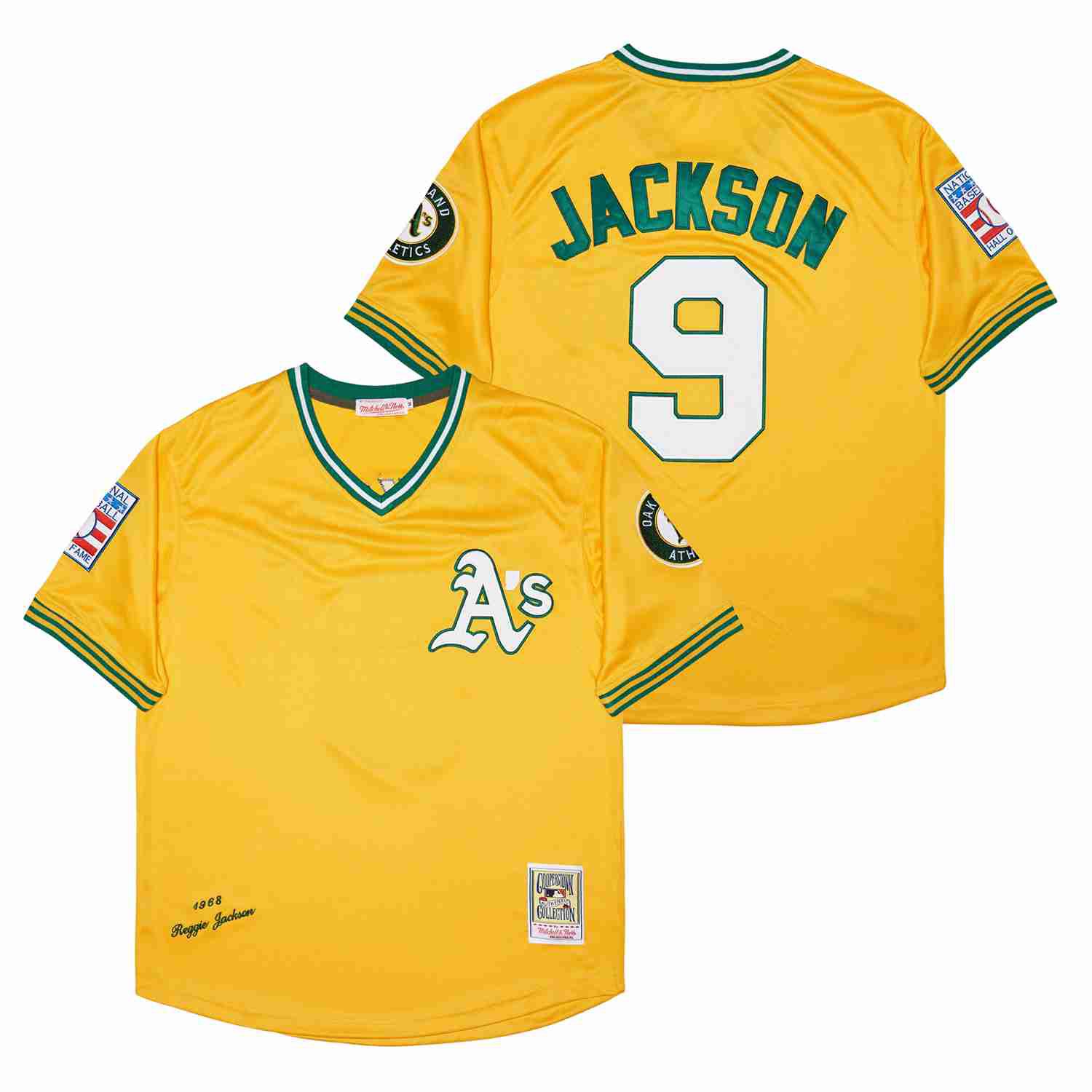 Reggie Jackson Oakland A&acirc;��s Athletics Jersey Mitchell & Ness