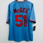 Willie McGee St. Louis Cardinals 1982 Rookie Jersey Mitchell & Ness