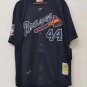 Hank Aaron Atlanta Milwaukee Braves Jersey 1974 Mitchell & Ness