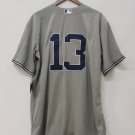 Alex Rodriguez Jazz Chisholm New York Yankees Jersey Majestic gray