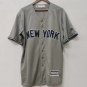 Alex Rodriguez Jazz Chisholm New York Yankees Jersey Majestic gray