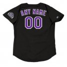 Any name & Number Custom Colorado Rockies Official Baseball Majestic Jersey