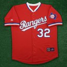 Josh Hamilton Texas Rangers official Baseball Jersey Majestic retro red