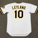 Jim Leyland Pittsburgh Pirates Official Baseball Jersey Majestic White