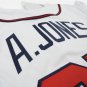 Andruw Jones Atlanta Braves Official Baseball Majestic Jersey white