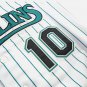 Gary Sheffield Florida Marlins 1997 Official Baseball Jersey Majestic white