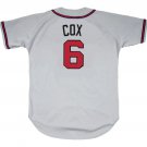 Bobby Cox Atlanta Braves Official Baseball Majestic Jersey