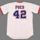 Biff Pocoroba Poco 1976 Atlanta Braves Official Baseball Majestic Jersey