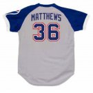 Gary Matthews 1979  Atlanta Braves Official Baseball Majestic Jersey