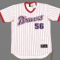 Jim Bouton 1978 Atlanta Braves Official Baseball Majestic Jersey