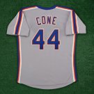 David Cone New York Mets Official Baseball Majestic Jersey