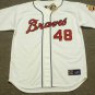 Mack Jones 1967 Atlanta Braves Official Baseball Majestic Jersey