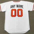 Any Name & Number Customized 1966 Baltimore Orioles Official Baseball jersey Majestic
