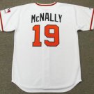 DAVE McNALLY 1969 Baltimore Orioles Official Baseball Majestic Jersey White