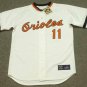 DOUG DeCINCES 1979 Baltimore Orioles Official Baseball Majestic Jersey