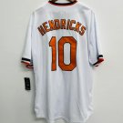 Elrod Hendricks Baltimore Orioles Official Baseball Majestic Jersey