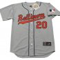 Frank Robinson 1969 Baltimore Orioles Official Baseball Majestic Jersey Gray