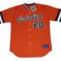 Frank Robinson 1971 Baltimore Orioles Official Baseball Majestic Jersey Orange