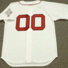 Any Number Customized 1987 Boston Red Sox Official Baseball jersey Majestic