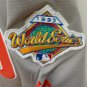 John Kruk Philadelphia Phillies 1993 World Series Jersey Majestic gray
