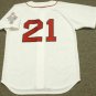Roger Clemens 1987 Boston Red Sox Official Baseball Majestic Jersey