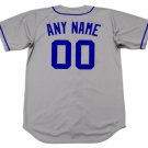 Any Name & Number Customized Brooklyn Dodgers Official Baseball jersey Majestic gray