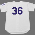 DON NEWCOMBE Brooklyn Dodgers Official Baseball Majestic Jersey