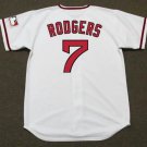 Buck Rodgers 1969 Anaheim California Angels Official Baseball Majestic Jersey