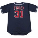 Chuck Finley Anaheim California Angels Official Baseball Majestic Jersey