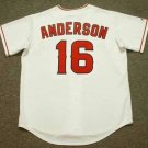 Garret Anderson California Angels Official Baseball Majestic Jersey