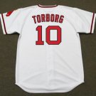 JEFF TORBORG Anaheim California Angels Official Baseball Majestic Jersey