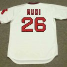 Joe Rudi Anaheim California Angels Official Baseball Majestic Jersey