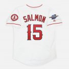 Tim Salmon Anaheim California Angels Official Baseball Majestic Jersey white