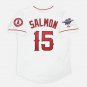 Tim Salmon Anaheim California Angels Official Baseball Majestic Jersey white