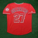 VLADIMIR GUERRERO Anaheim California Angels Official Baseball Majestic Jersey Red