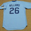 Billy Williams Chicago Cubs Official Baseball Majestic Jersey blue