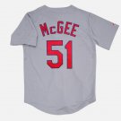 Willie McGee St. Louis Cardinals Official Baseball Majestic Jersey