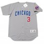 David Ross Chicago Cubs Official Baseball Majestic Jersey gray